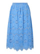 YASFREYA Jupe Longue Broderie Anglaise Cotton