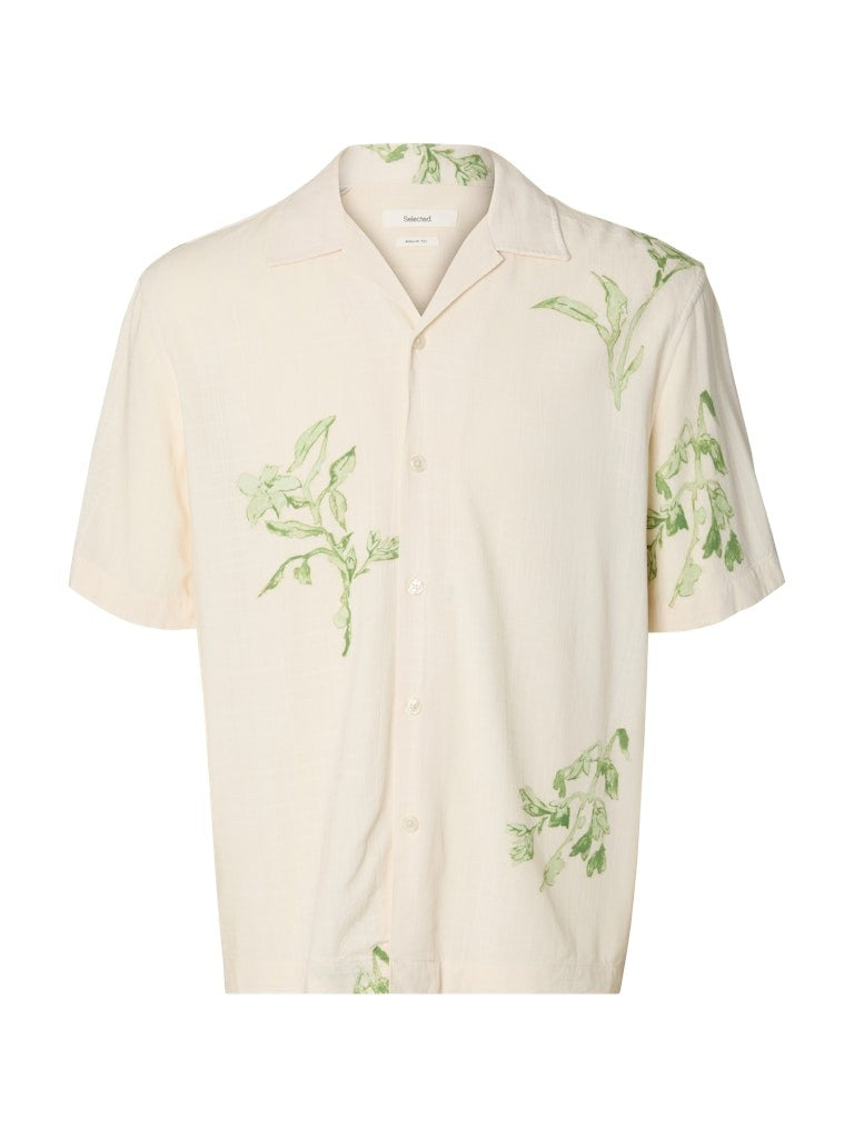 SLHREGTERRY Chemise Resort Tissu Viscose