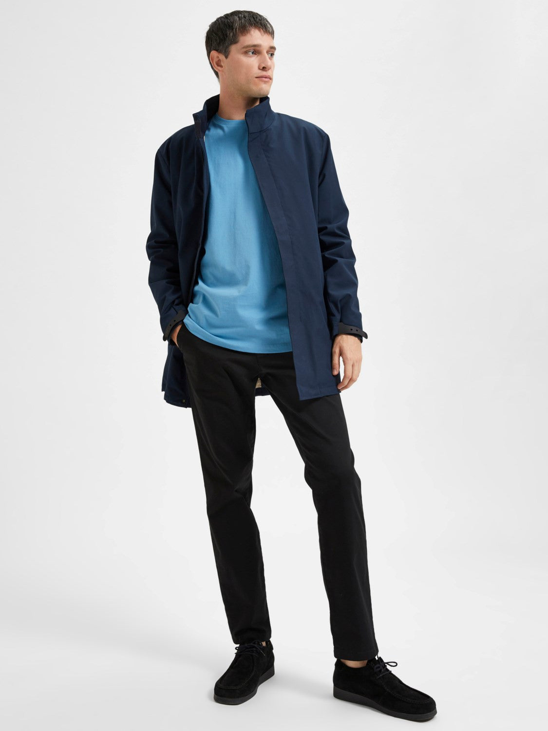 SLH175-SLIM NEW MILES FLEX PANT NOOS OLD — SELECTED HOMME BLACK | Appart 17 Bruxelles