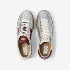 CAVAL Pulse Frost Light Baskets asymétriques en cuir blanc et argent — CAVAL — Frost Light — vue de dessus 5 | Appart 17 Bruxelles