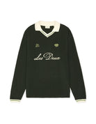 Waffle LS Football Jersey Maillot gaufré à manches longues — Les Deux — Rosin Green — packshot 5 | Appart 17 Bruxelles