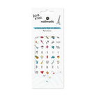 55 stickers pour ongles, Rock ou Années 70 — Nailmatic — Rock — packshot | Appart 17 Bruxelles