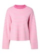 Pieces JASSY Pull en maille rayée col rond — vue 6