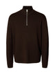 SLMTELLER Pull col montant demi-zip — Delicioso — Selected