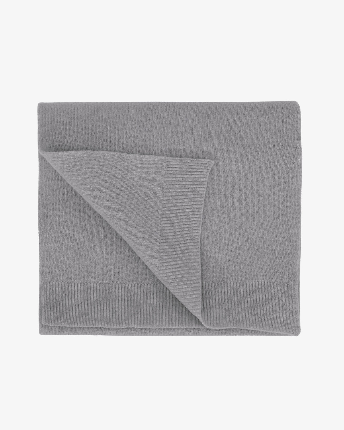 Colorful Standard Merino Wool Scarf Écharpe laine mérinos recyclée — Colorful Standard — Heather Grey — packshot 4 | Appart 17 Bruxelles