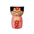 Vase Frida Kahlo en forme de buste — Sass & Belle Europe — Multicolore — packshot | Appart 17 Bruxelles