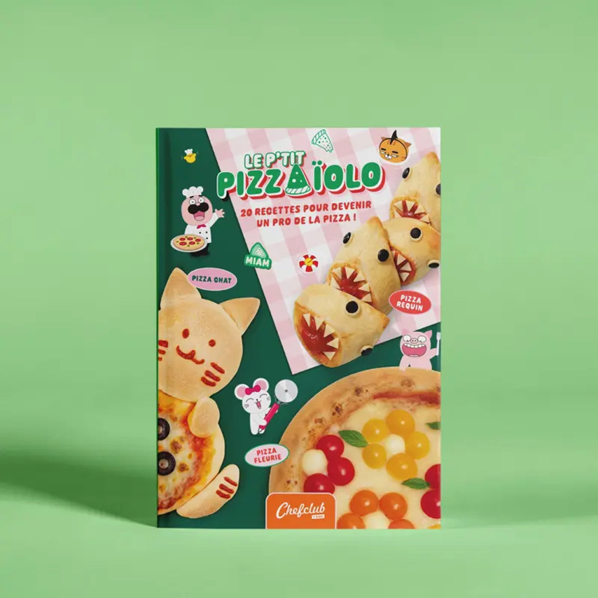 Coffret pizzaïolo avec tablier et toque — Chefclub Kids — Pizzaïolo — autre vue 6 | Appart 17 Bruxelles