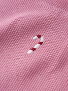 NMFVIVEMMAS T-shirt côtelé brodé de Noël fille — name it — Wild Rose Candy Cane — autre vue 4 | Appart 17 Bruxelles
