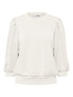 SLFTENNY 3/4 SWEAT TOP NOOS — SELECTED FEMME BLACK — porté | Appart 17