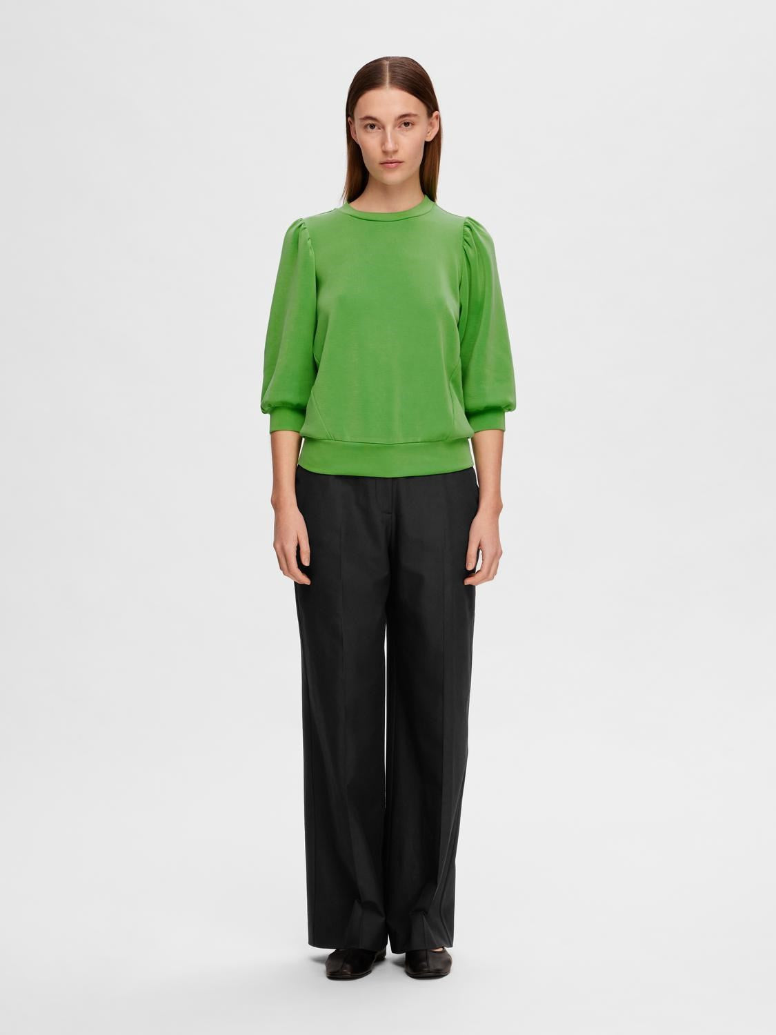 SLFTENNY 3/4 SWEAT TOP NOOS