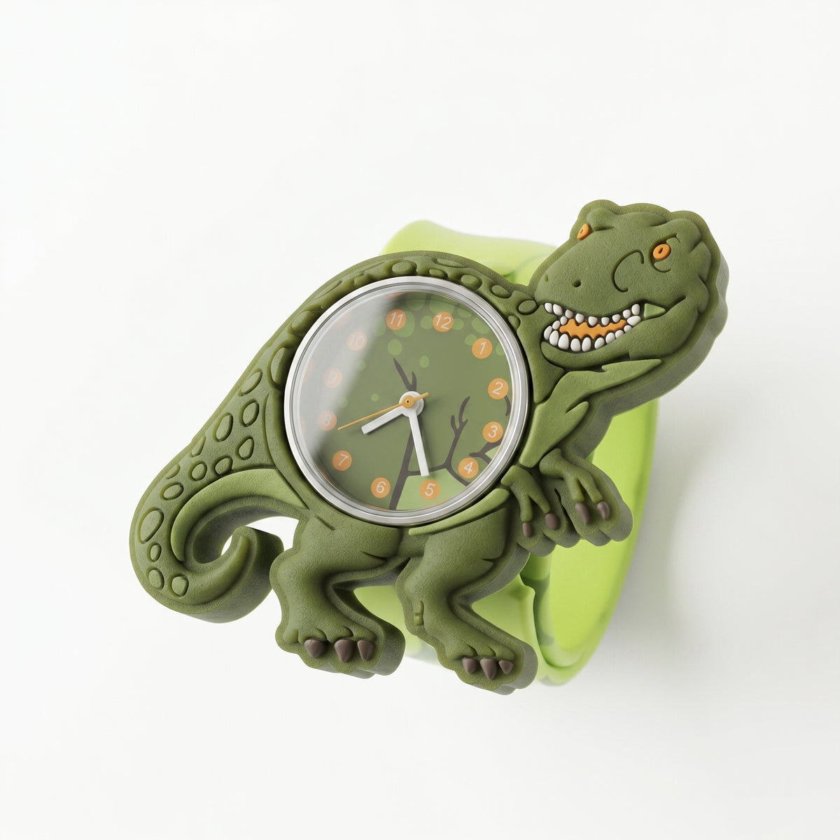 Montre slap enfant Time Pals — Mava Design — T-Rex — autre vue 2 | Appart 17 Bruxelles