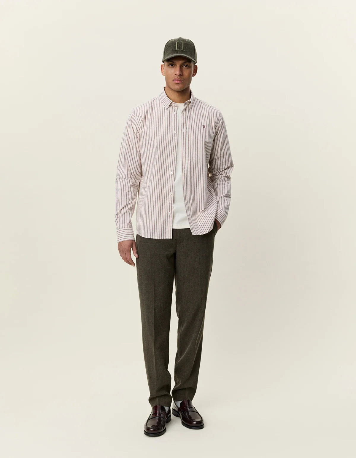 Chemise Light Oxford rayée Les Deux