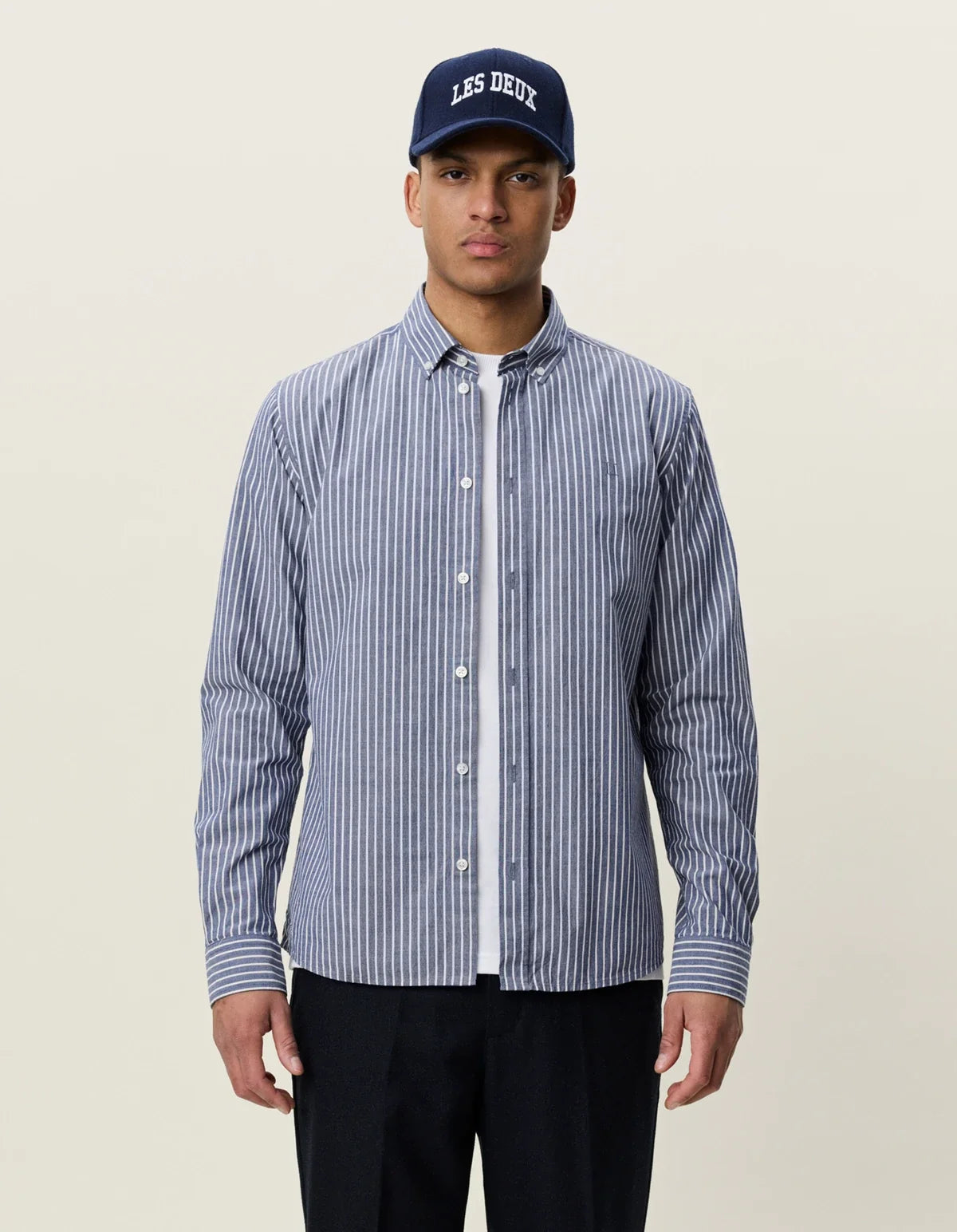 Chemise Light Oxford rayée Les Deux
