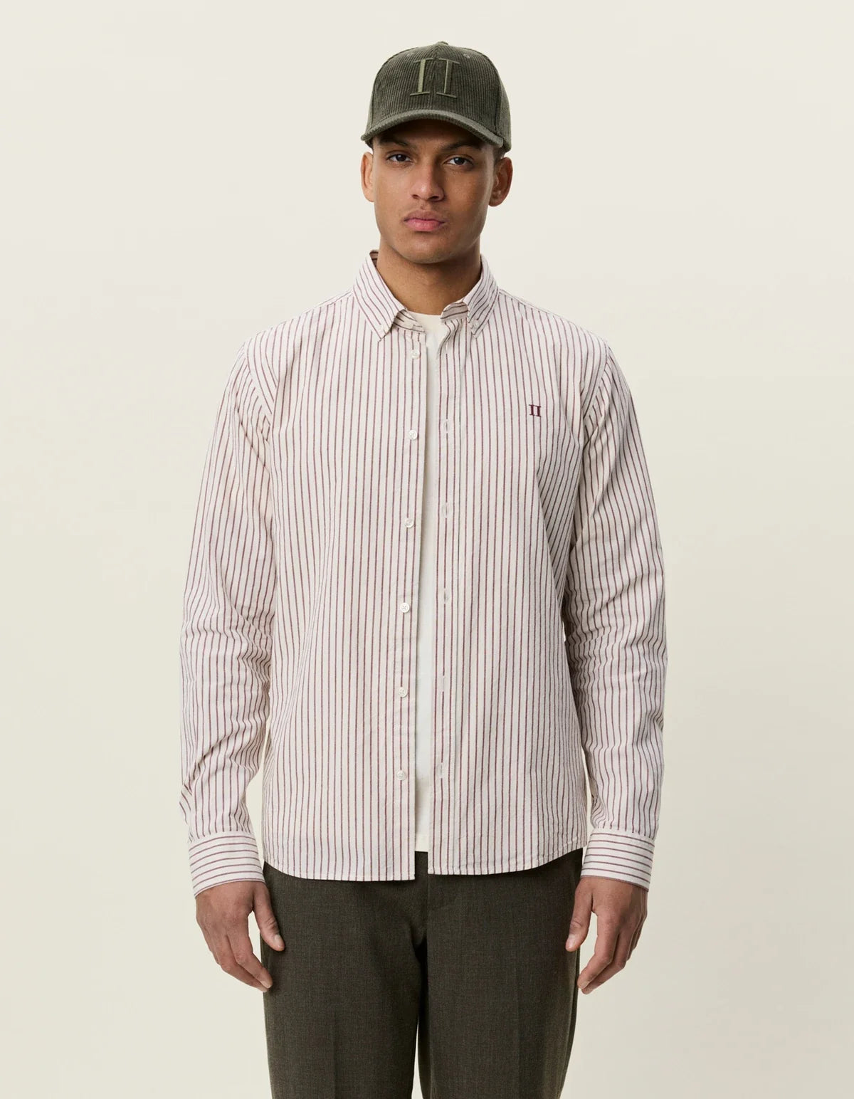 Chemise Light Oxford rayée Les Deux