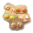 Boucles d'oreilles clip enfant, pack de 5 paires — Ratatam Kids — Fruits — autre vue 2 | Appart 17 Bruxelles