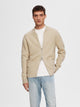 SLHREASON LS KNIT BOILED WOOL ZIP — SELECTED HOMME BLACK | Appart 17 Bruxelles