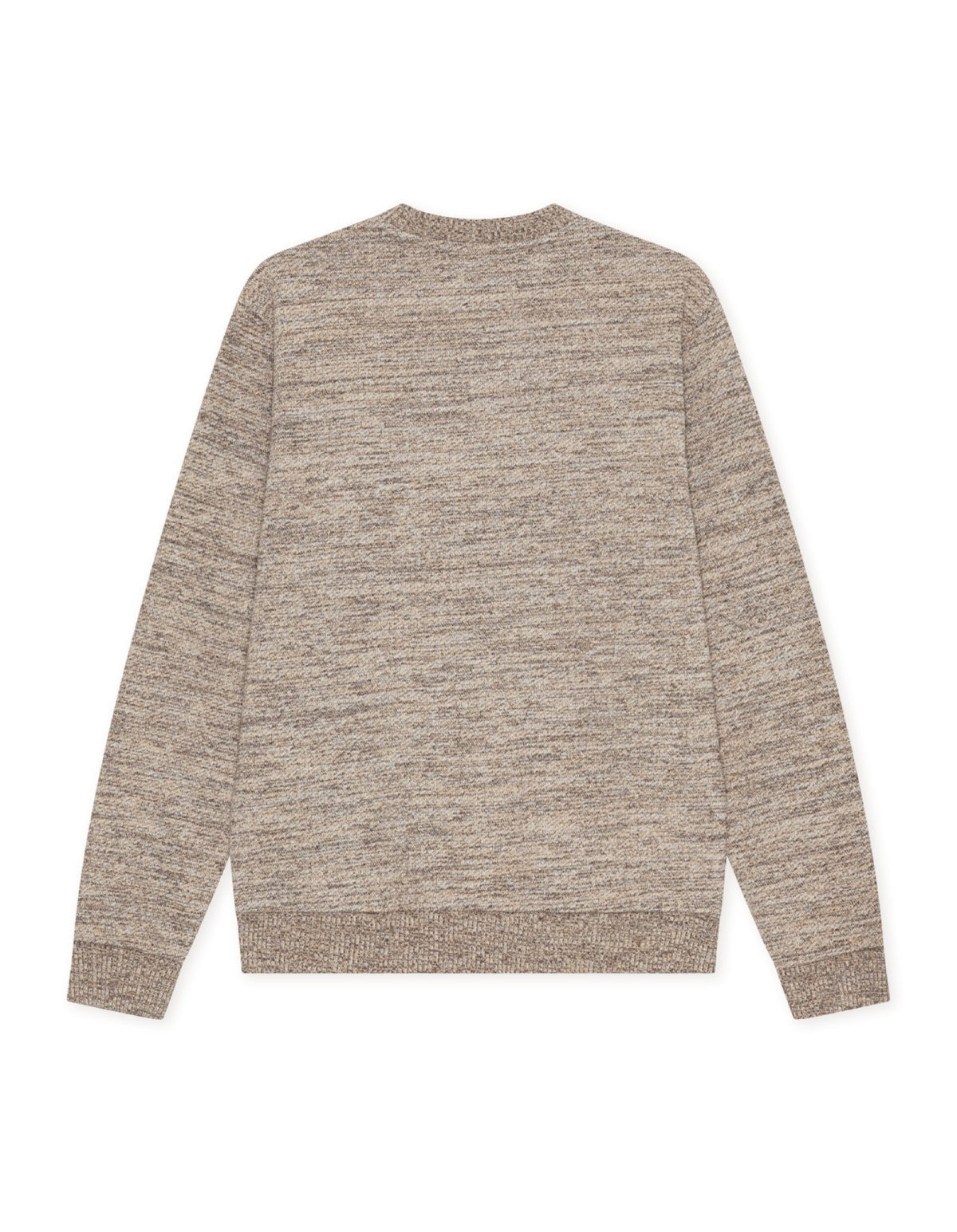 Mouline Sweatshirt en coton mouliné — Les Deux — Dark Sand — packshot, dos 6 | Appart 17 Bruxelles