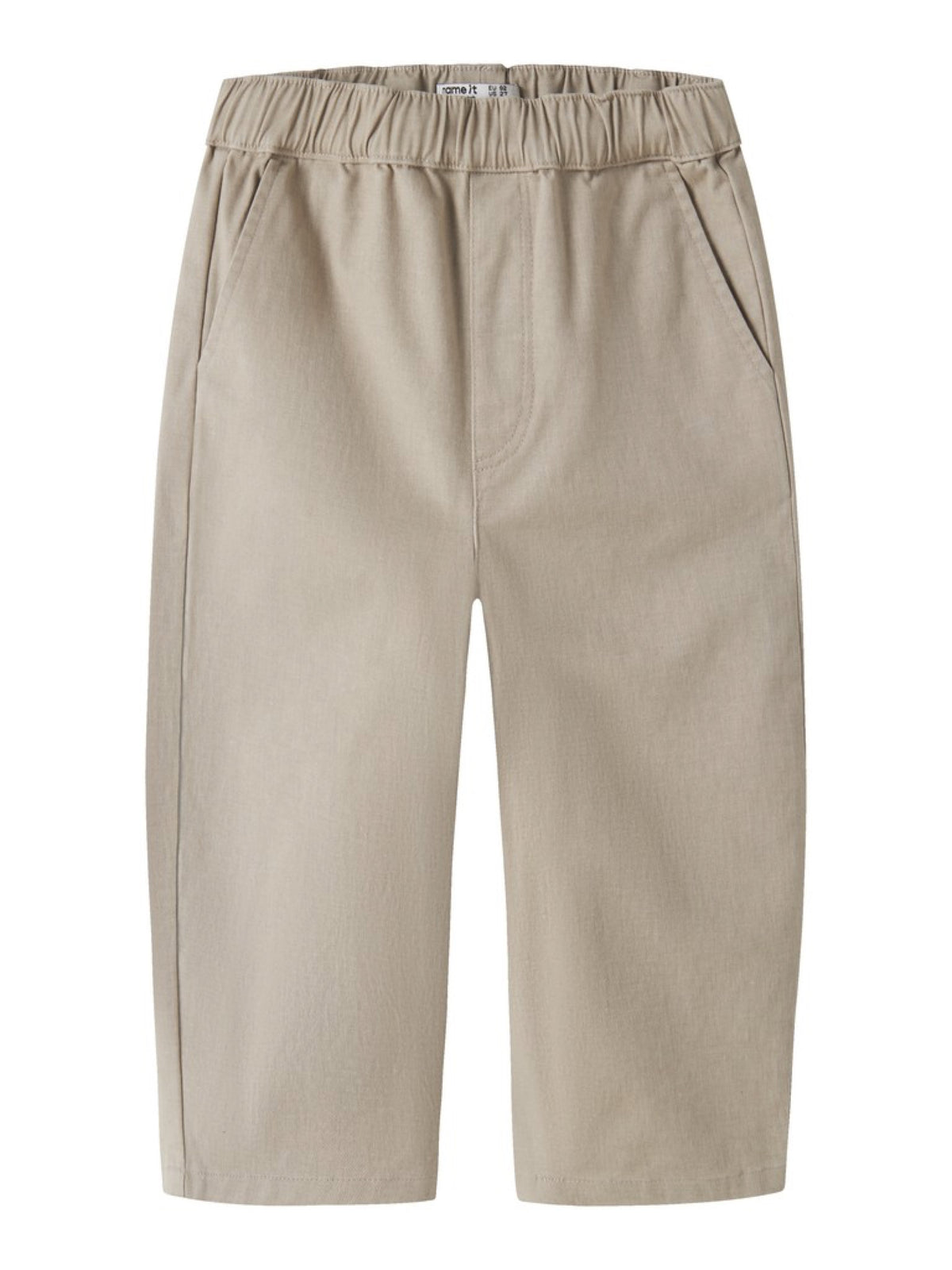 NMMRADOLFI Pantalon en sergé de coton bio garçon — name it — Island Fossil — packshot 3 | Appart 17 Bruxelles