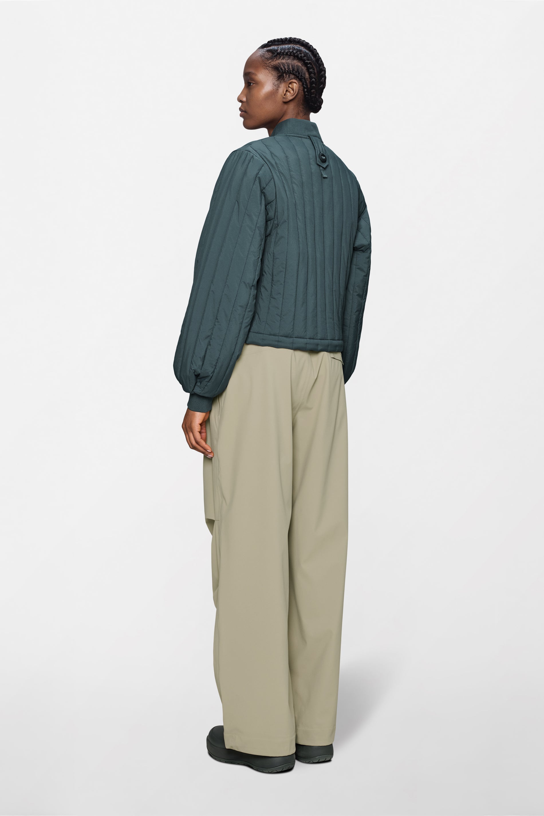Rains Banja Liner Bomber Jacket T1 matelassé unisex