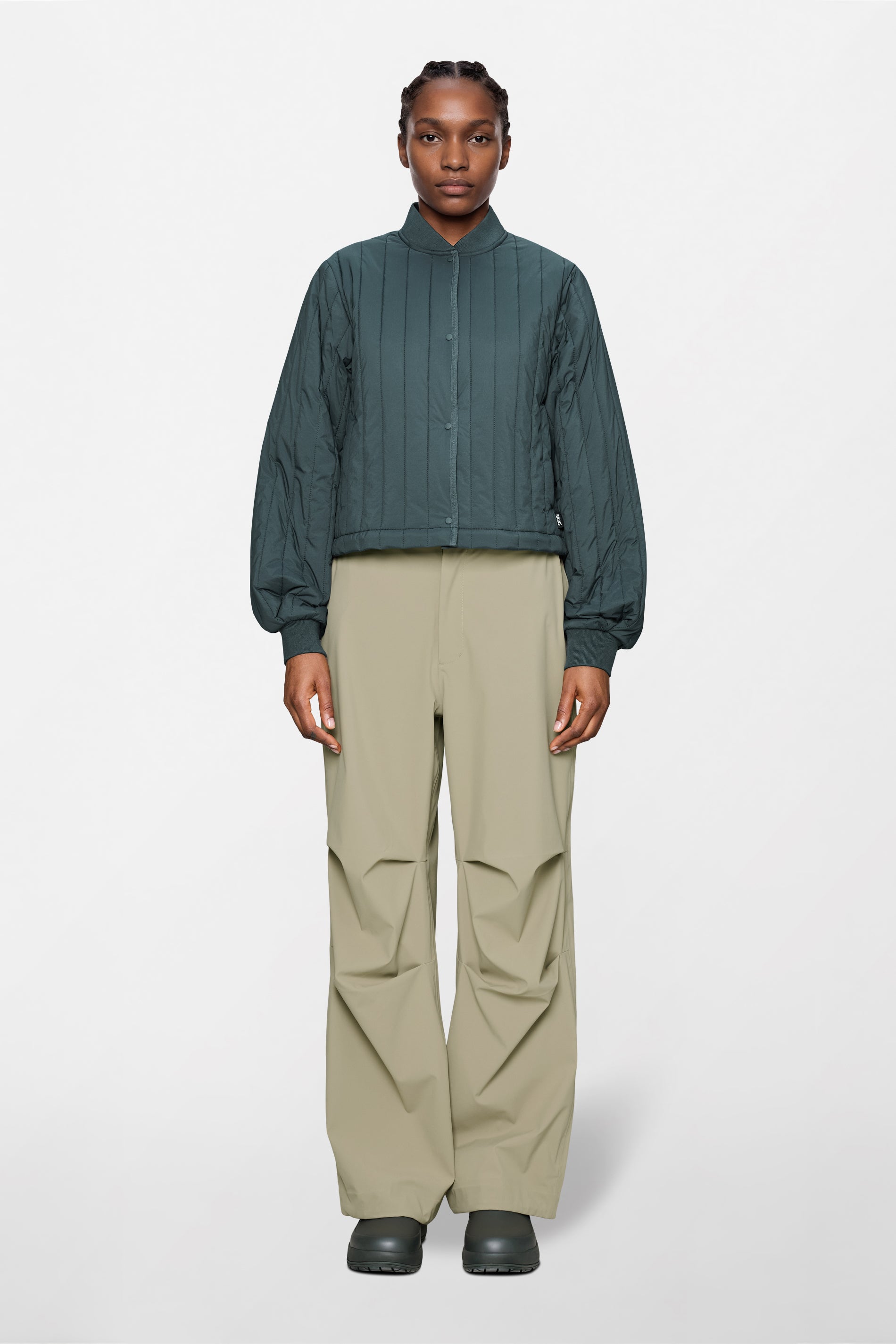 Rains Banja Liner Bomber Jacket T1 matelassé unisex