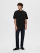SLHLOOSEOSCAR SS O-NECK TEE NOOS — SELECTED HOMME BLACK — vue 9 | Appart 17