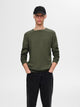 SLHBERG CREW NECK NOOS — SELECTED HOMME BLACK | Appart 17 Bruxelles