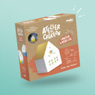 Atelier de création 1 maison lumineuse — mako moulages — Maison lumineuse — packshot | Appart 17 Bruxelles