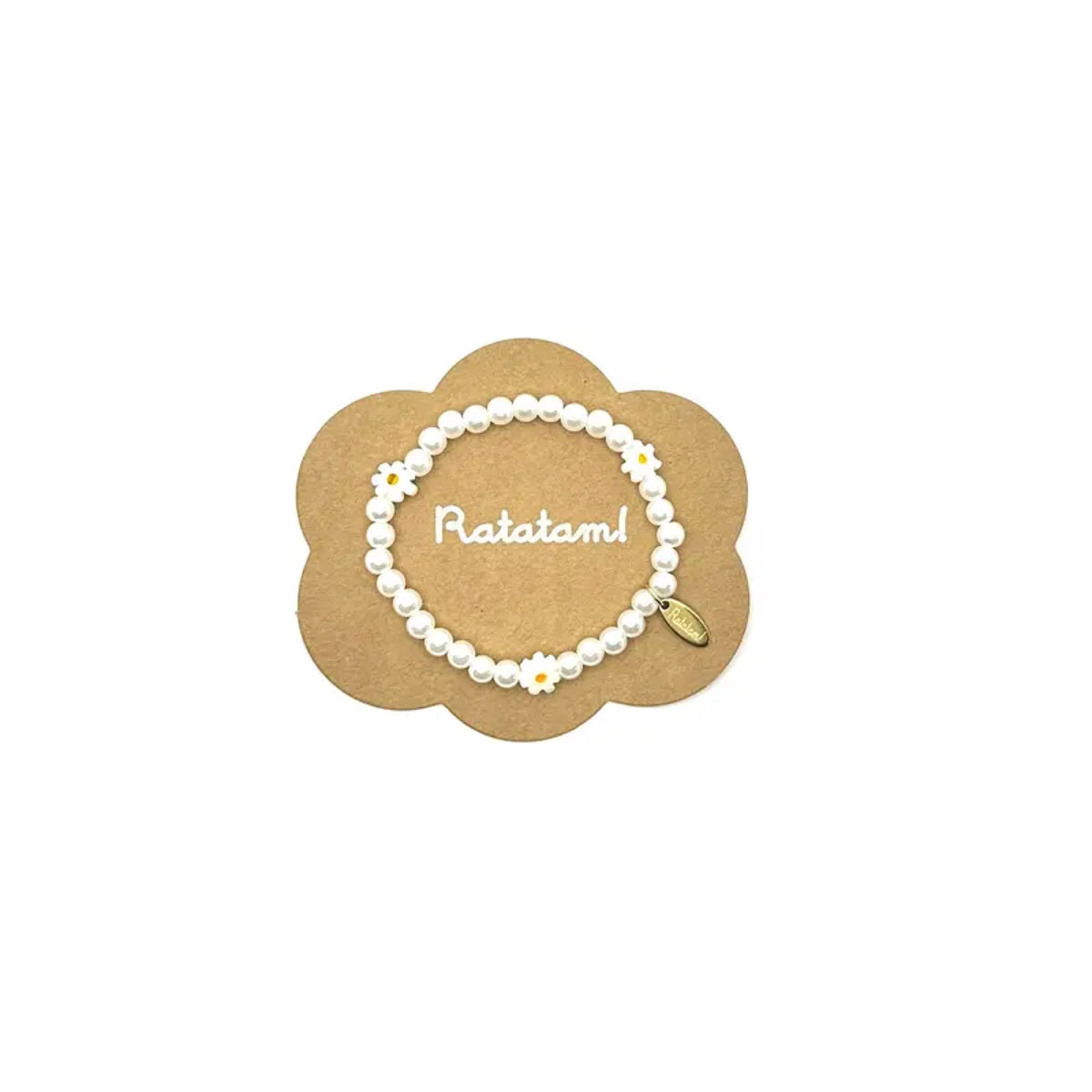 Bijoux Daisy perles et marguerites pour enfant — Ratatam Kids — Bracelet — packshot | Appart 17 Bruxelles