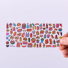 Fabulous Stickers Boutique, environ 100 stickers vinyle — OMY — Hot Dog — autre vue 2 | Appart 17 Bruxelles