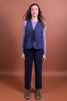Veste légère Vassili bleue Laure plus Max