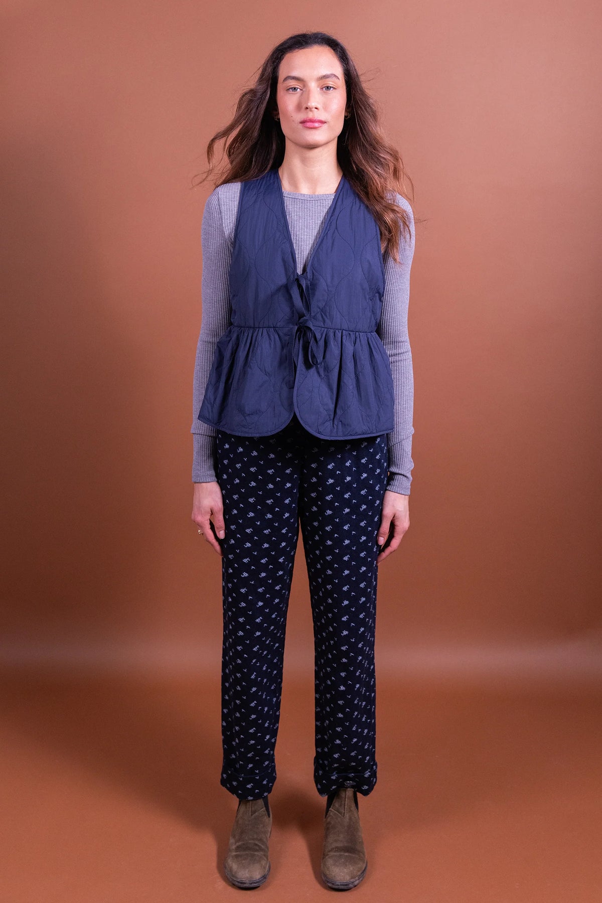 Veste légère Vassili bleue Laure plus Max