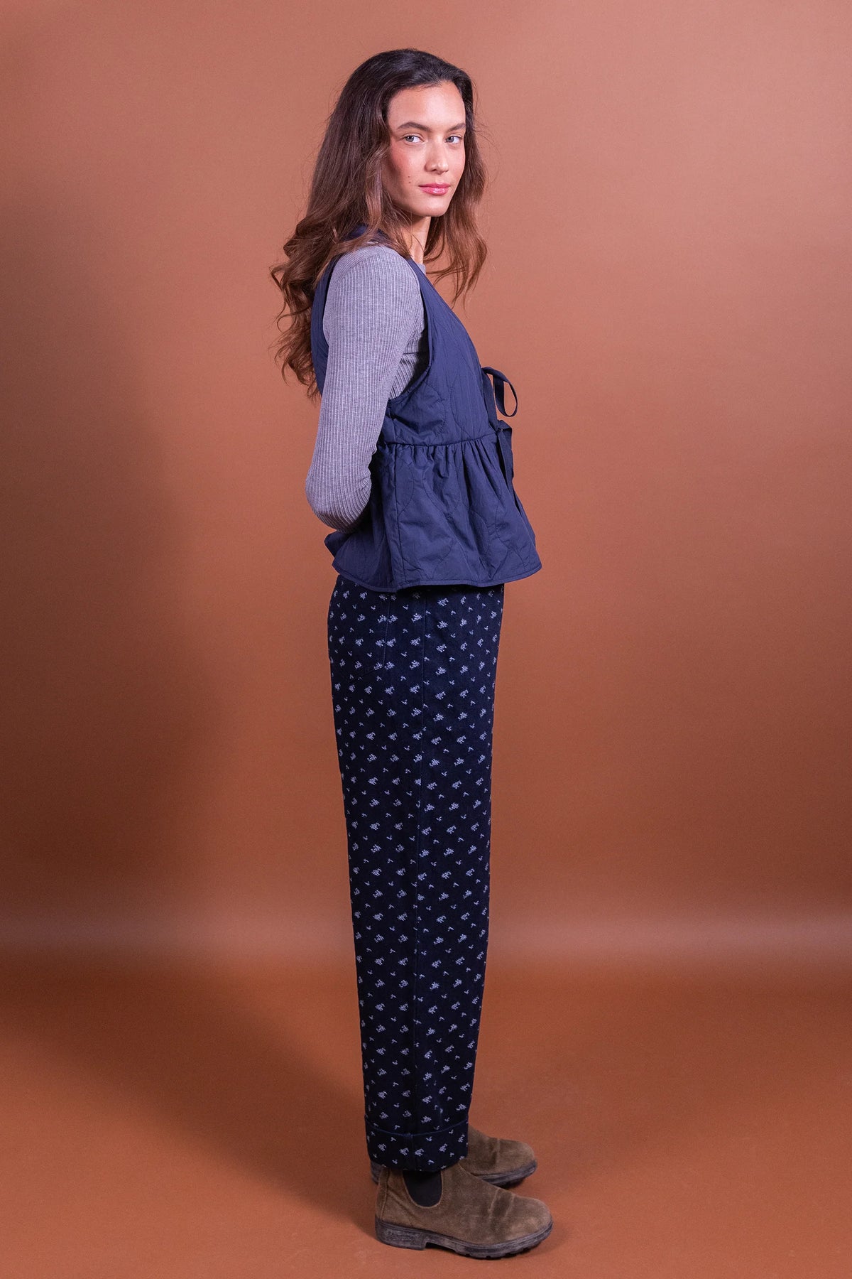 Veste légère Vassili bleue Laure plus Max