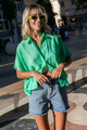 chemise-caraibes-bloomy-verte Vert bloomy