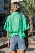 chemise-caraibes-bloomy-verte Vert bloomy