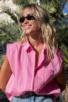 chemise-clipper-rose-rayures-fluo Rose rayures fluo