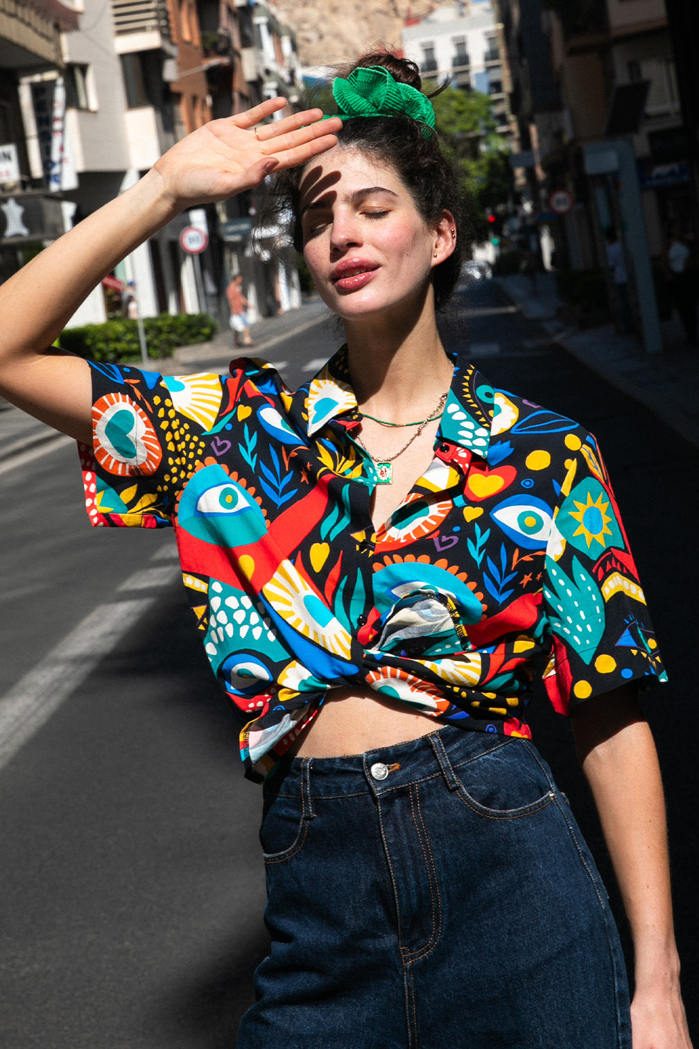chemise-clara-imprime-lucky-eye Lucky Eye