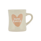 Mug céramique à message — Atelier Wagram — Mamie d'amour — packshot | Appart 17 Bruxelles
