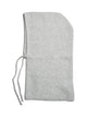 PCSOLINA Cagoule en maille côtelée à liens — Pieces — Light Grey Melange — packshot | Appart 17 Bruxelles