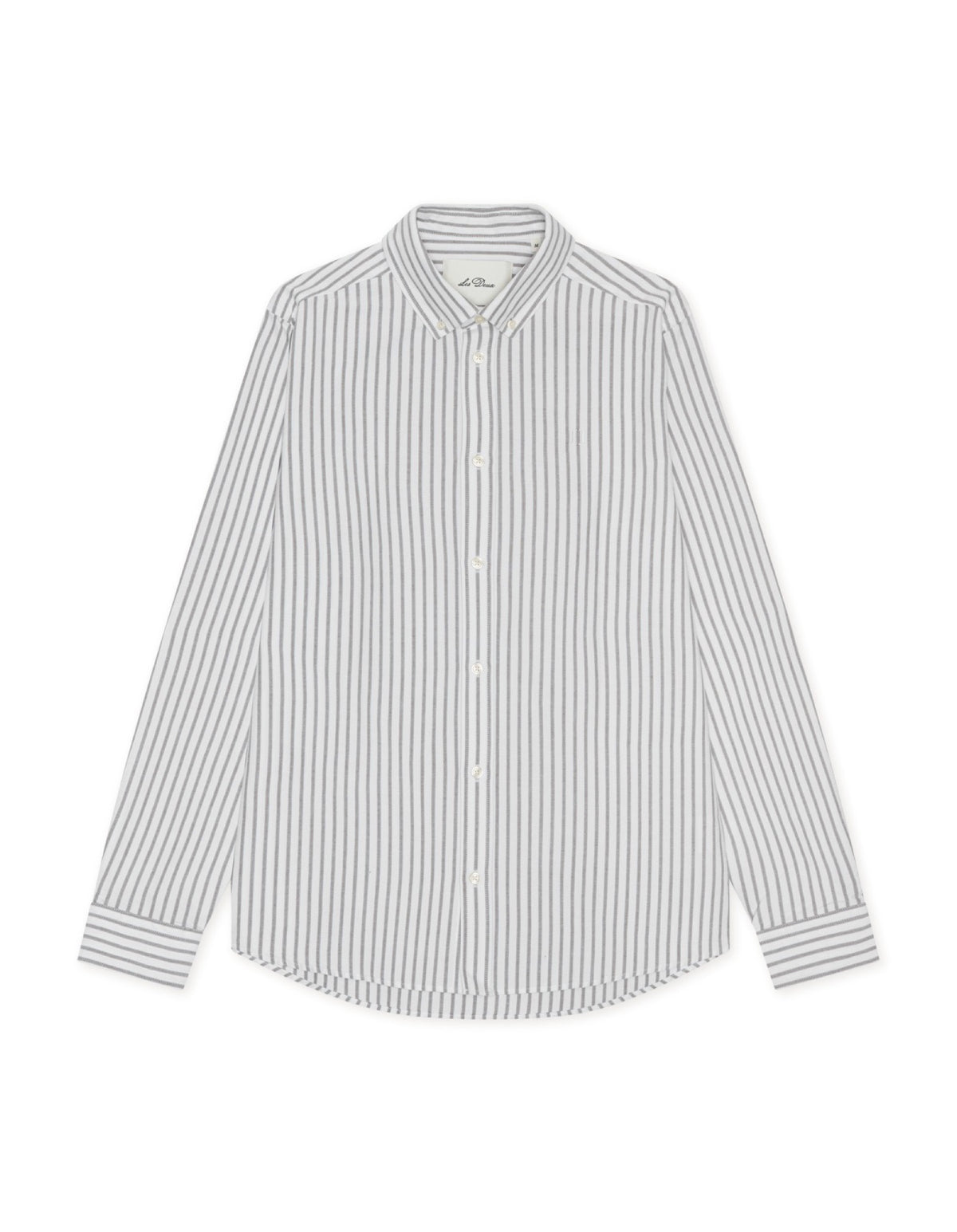 Stripe Oxford Chemise oxford à rayures — Les Deux — White — packshot | Appart 17 Bruxelles