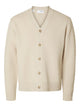 SLHCODY LS KNIT RELAXED CARDIGAN — SELECTED HOMME BLACK | Appart 17 Bruxelles