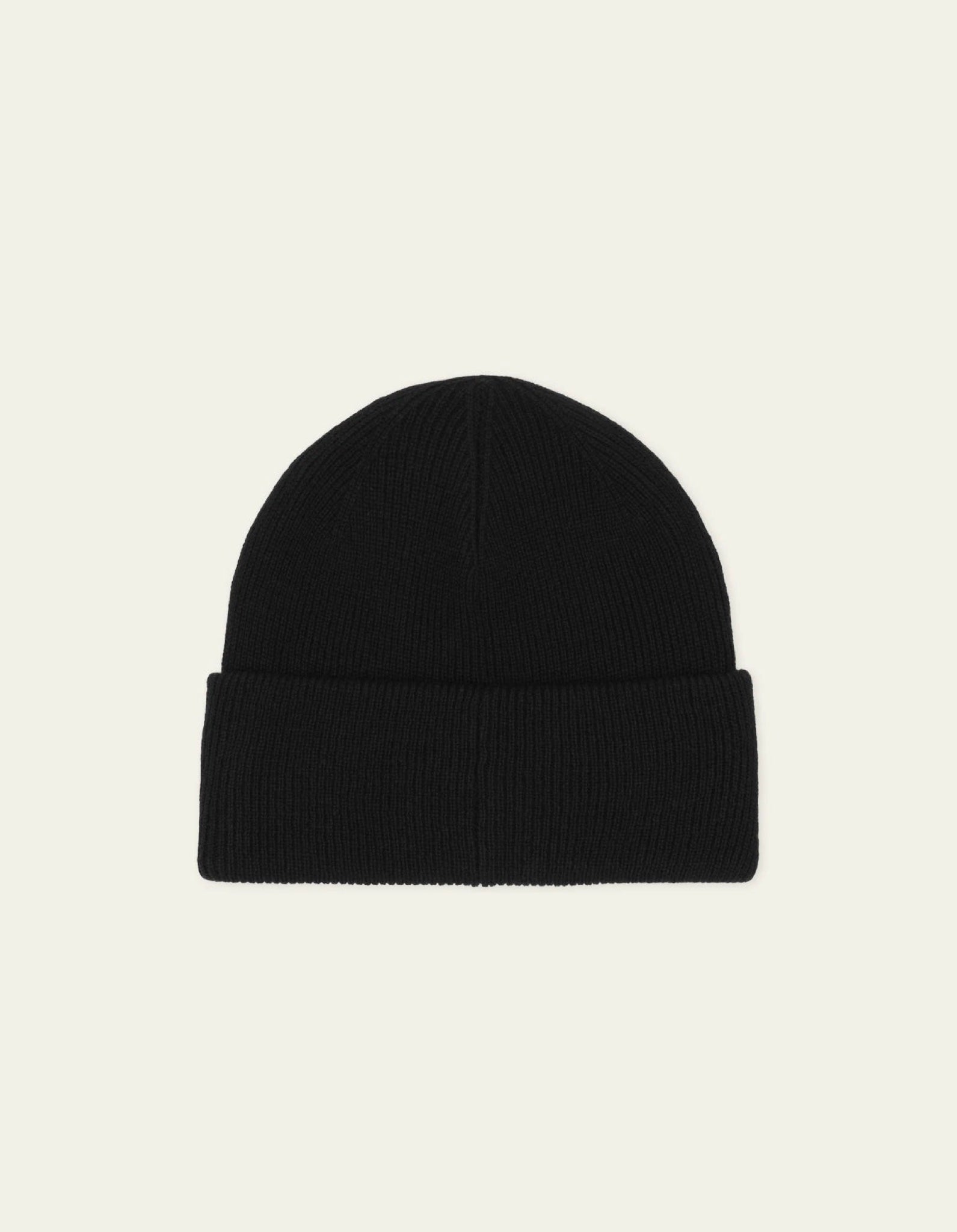 Signature Bonnet en laine — Noir — vue 2