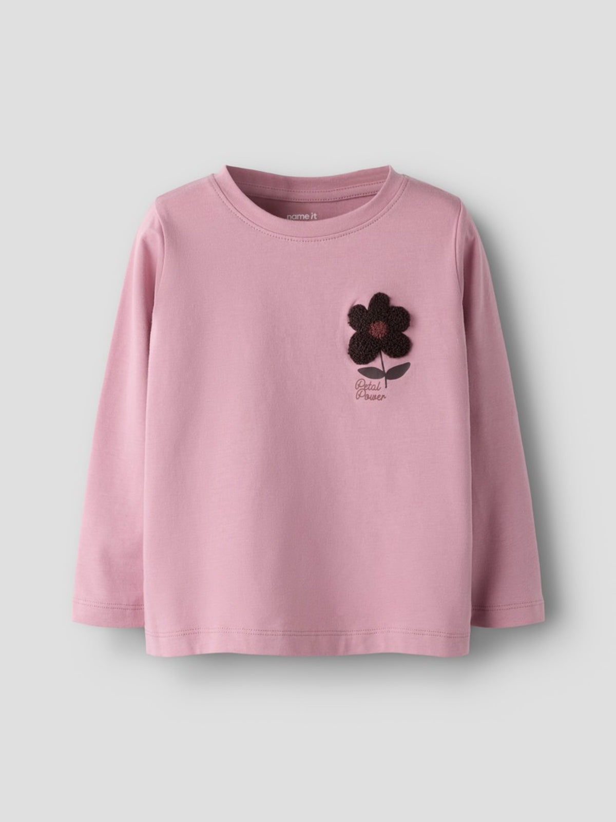 NMFNODANA T-shirt à fleur brodée fille — name it — Lilas — autre vue 4 | Appart 17 Bruxelles