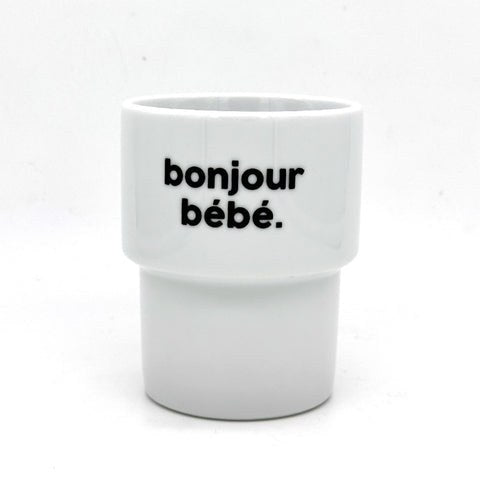 Gobelet « Bonjour bébé » — Félicie Aussi — Bonjour bébé — photo produit | Appart 17 Bruxelles