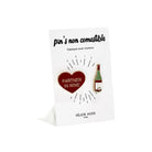 Félicie Aussi Duo de pin's « Partner in wine » — Felicie Aussi — Partner in wine — photo produit | Appart 17 Bruxelles