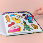 Carnet de coloriage 34 pages + stickers, Coloring Boutique — OMY — French Baguette — autre vue 2 | Appart 17 Bruxelles
