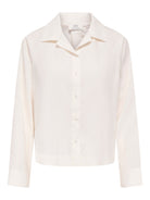 JDYMONILA Chemise en batiste coton et TENCEL™, col ouvert à revers — JDY — White — packshot | Appart 17 Bruxelles