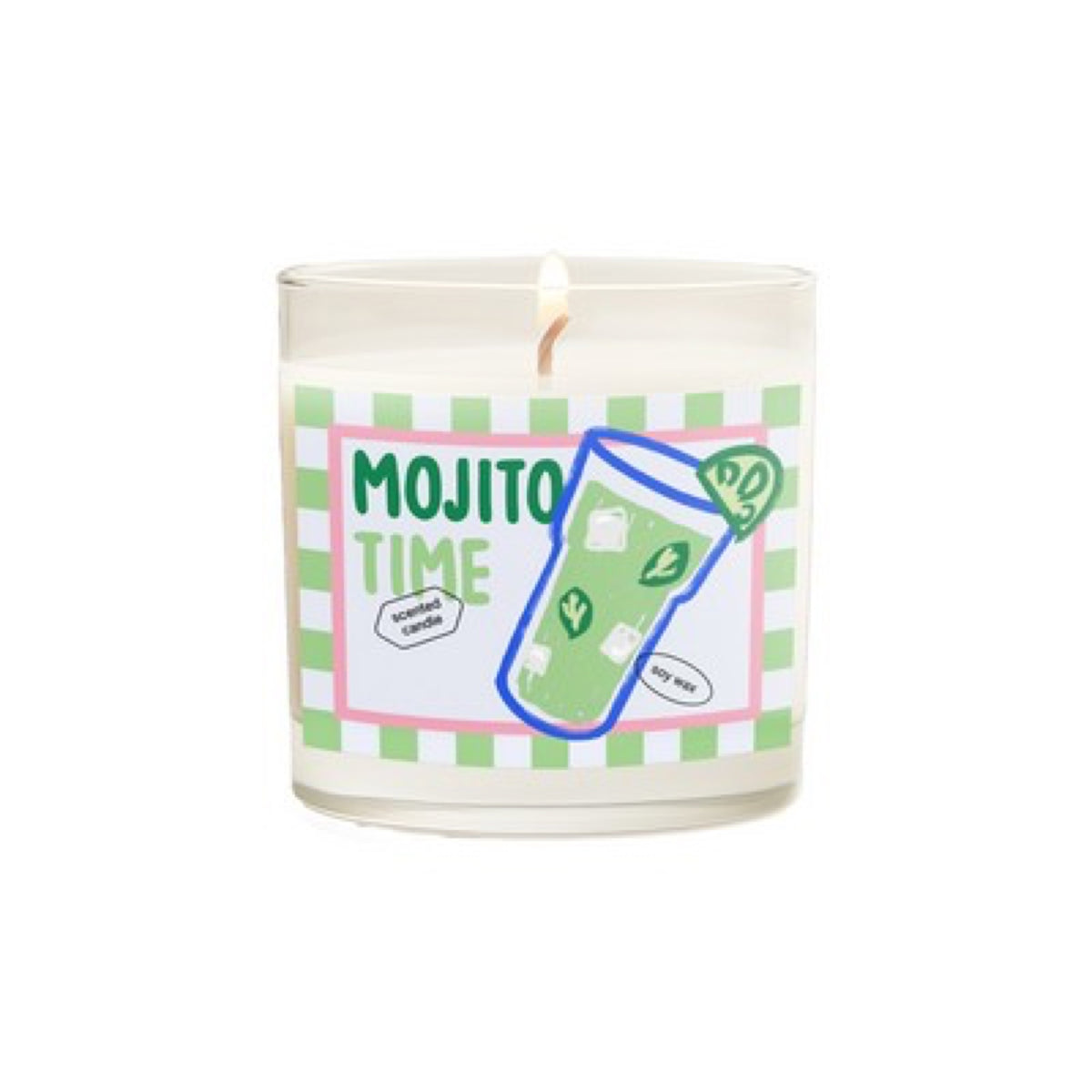 Bougie parfumée « Mojito Time » — ATELIER PISTACHE — Mojito Time — packshot 2 | Appart 17 Bruxelles