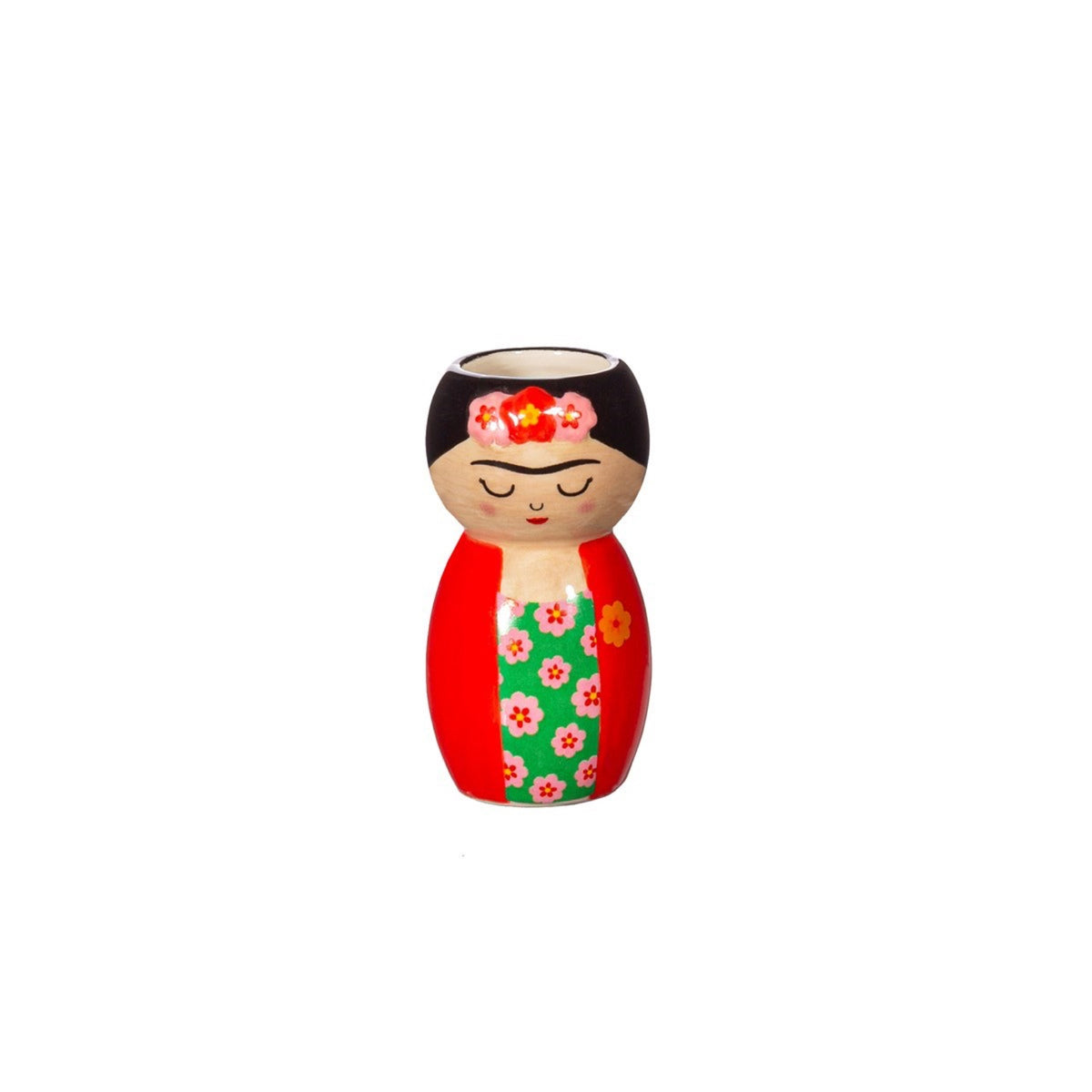 Mini vase soliflore Frida Kahlo — Sass & Belle Europe — Multicolore — packshot | Appart 17 Bruxelles
