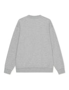 Half Buttoned Sweatshirt à patte boutonnée — Les Deux — Grey Melange — packshot, dos 6 | Appart 17 Bruxelles