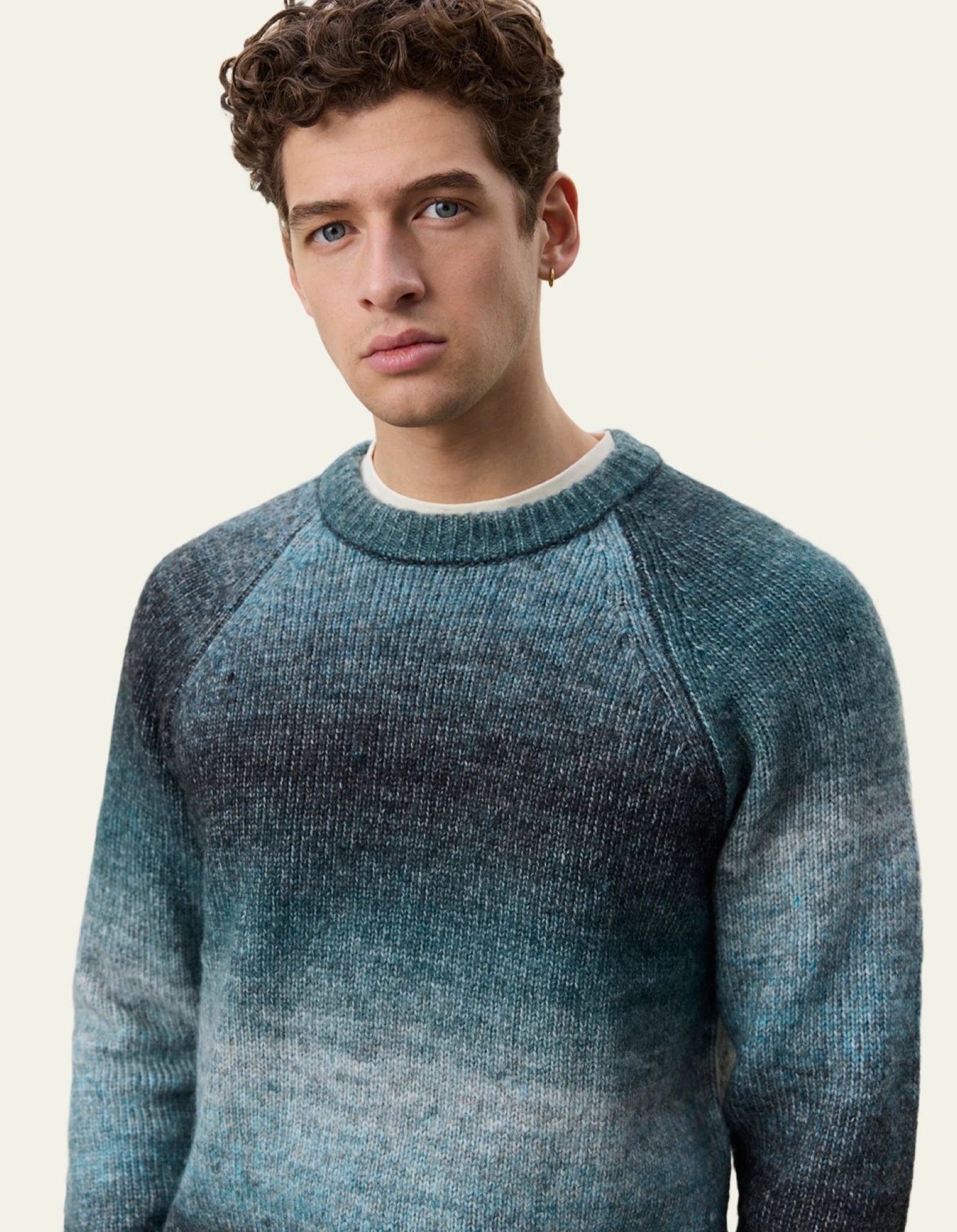 Gradient Pull col rond — Mediterranea Green — vue 4